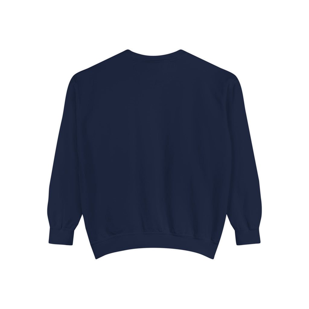 Meme Sweatshirt — Funny Graphic Garment-Dyed Sweatshirt