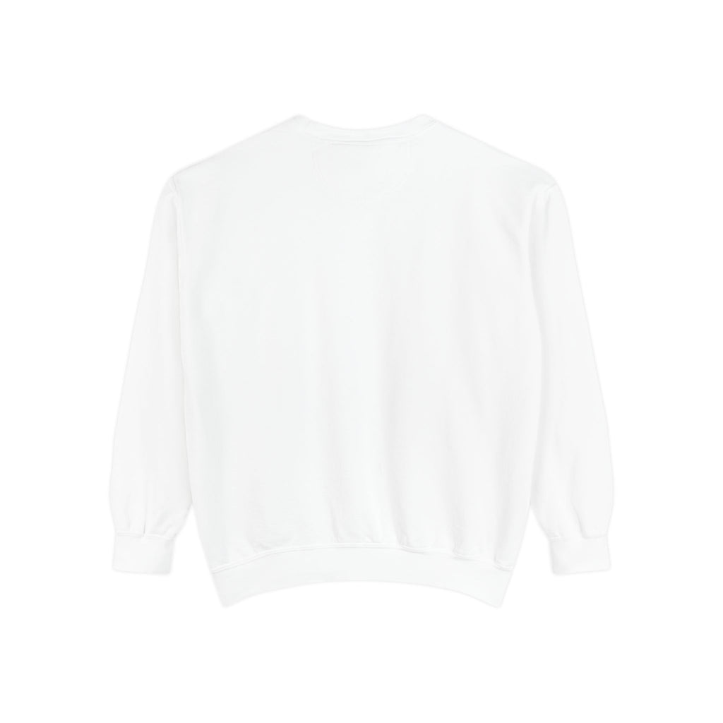 Meme Sweatshirt — Funny Graphic Garment-Dyed Sweatshirt