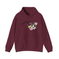 Cat Mom Hoodie — “Certified delulu” Cute Kitten with Coffee Graphic Hooded Sweatshirt