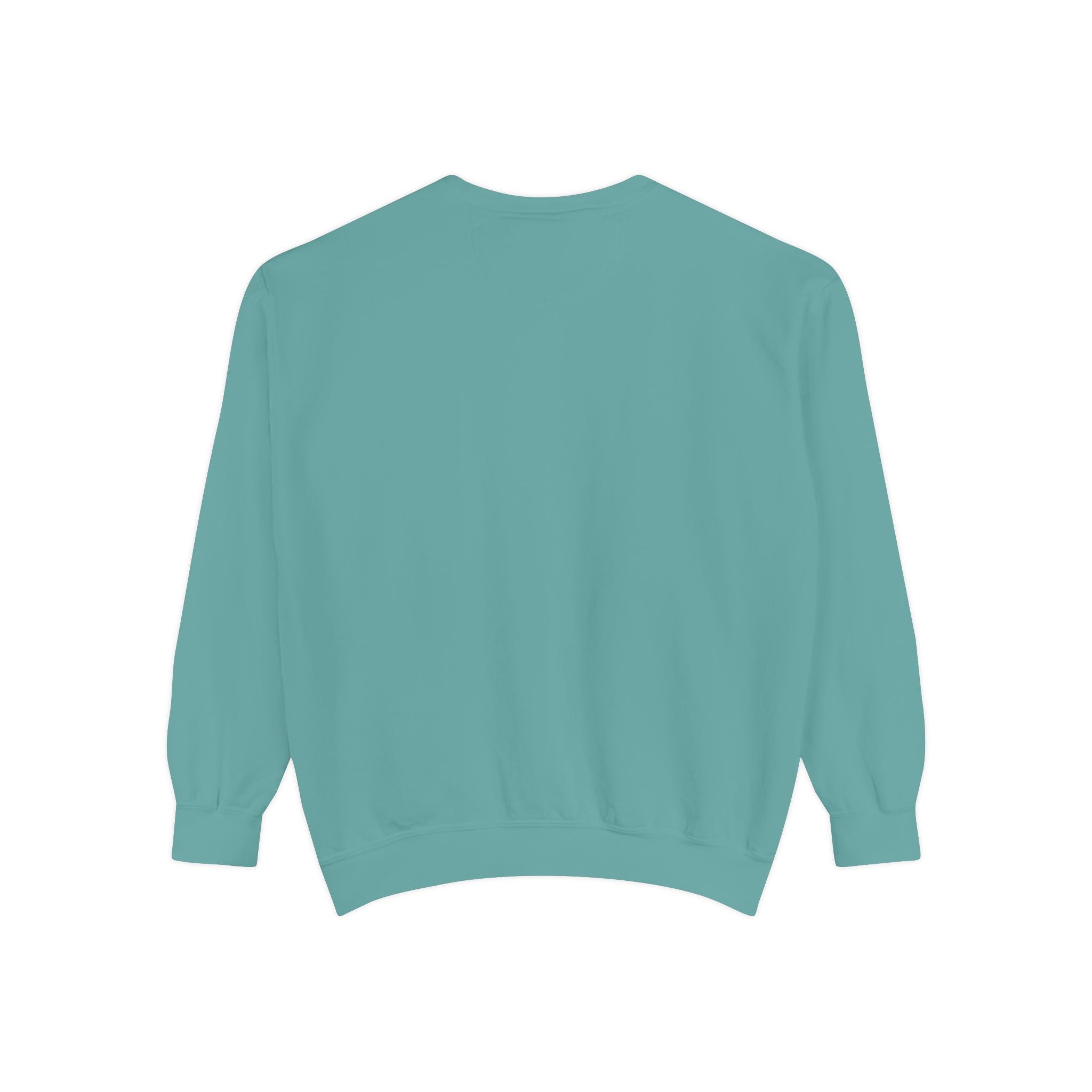 Meme Sweatshirt — Funny Graphic Garment-Dyed Sweatshirt